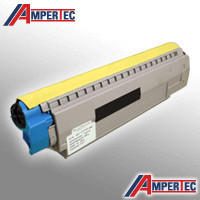 Kompatibel zu OKI 45862837 Tonerkartusche, gelb 7300 Seiten