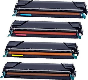 Ampertec 4 Toner f&uuml;r Lexmark C734A1 K C M Y Standard
