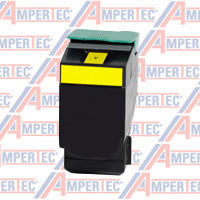 Ampertec Toner für Lexmark 80C20Y0 802Y yellow
