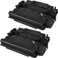 kompatibel Tonoo Toner ersetzt HP CF287XD | 87X Schwarz Doppelpack XL 2 x 18000