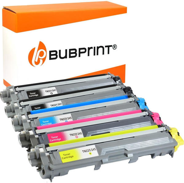 Bubprint 80021000 ersetzt Brother TN-241/TN-245 5er Pack
