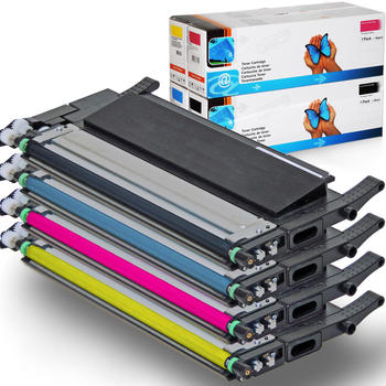 D&C ersetzt Samsung CLT-K406S, CLT-C406S, CLT-M406S, CLT-Y406S Sparset 4 Toner alle Farben