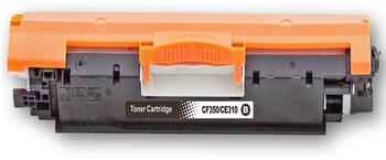 D&C ersetzt HP 130A, CF350A BK Schwarz Black Toner Patrone für 1.300 Seiten