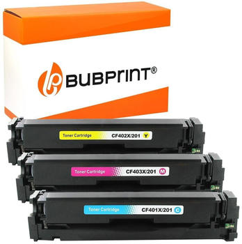 Bubprint 80021731 ersetzt HP 201X 3er Pack