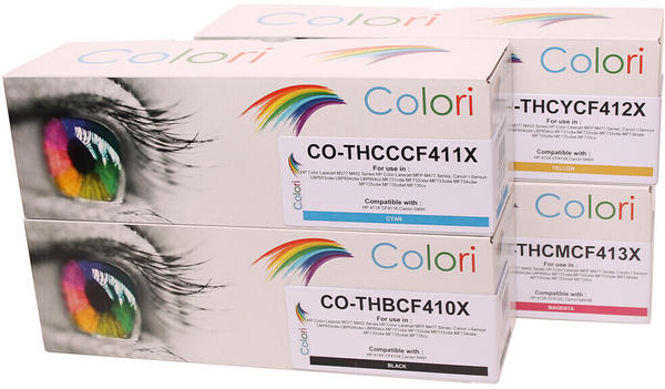 Colori Premium ersetzt HP 410X 4er Pack