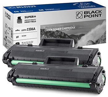 Blackpoint ersetzt HP W1106A Doppelpark schwarz