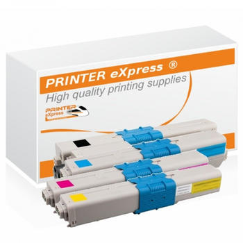Printer-Express PX-OK332-MP ersetzt OKI 46508709/46508710/46508711/46508712 4er Pack