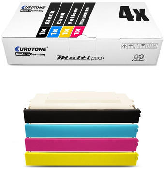 Eurotone ersetzt Lexmark 0C500H2MG/0C500H2CG/0C500H2YG/0C500H2KG 4er Pack