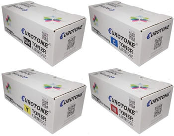 Eurotone ersetzt Utax 653010010/653010011/653010014/653010016 4er Pack