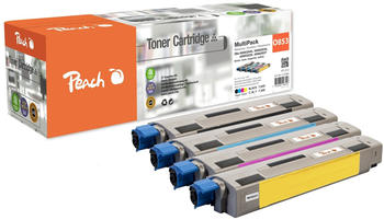 Peach ersetzt Oki 45862840/45862839/45862838/45862837 4er Pack
