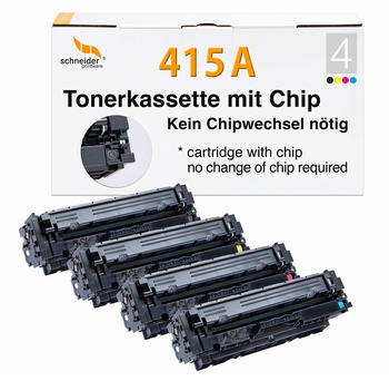 Schneider Printware ersetzt HP 415A 4er Pack