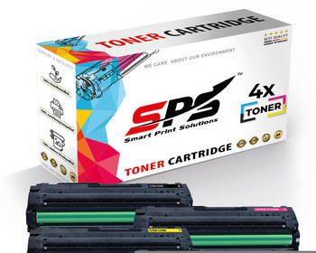 SPS 4x Multipack Set Kompatibel für Samsung CLP 680 (CLT-C506L, CLT-M506L, CLT-Y506L, CLT-K506L)
