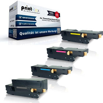 Print-Klex 4x für Xerox Phaser 6020 6020BI 6022 6027 6025 6027 WorkCentre 6025 6027 106R02759 106R02756 106R02757 106R02758