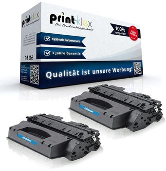 Print-Klex 2x HP LaserJet Pro 400 M401 a Pro 400 M401 d Pro 400 M401 dn Pro 400 M401 dne Pro 400 M401 dw CF280 CF280A 80A CF280X HP 280A Black