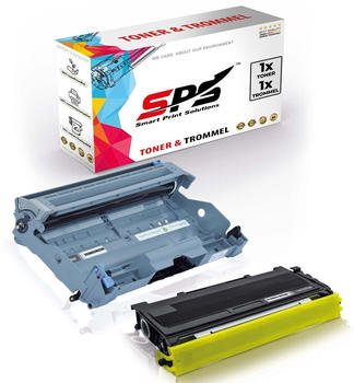 SPS Smart Print Solutions SPS 2er Multipack Set Kompatibel für Brother TN-2000, DR-2000
