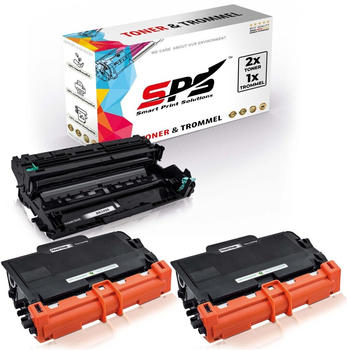 SPS Smart Print Solutions SPS 3er Multipack Set Kompatibel für Brother TN-3430, DR-3400