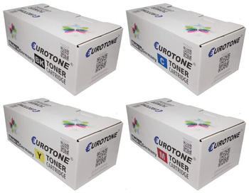 Eurotone 4x XXL Toner für Xerox 106R02232 Black Schwarz / 106R02229 Blau Cyan / 106R02230 Rot Magenta / 106R02231 Gelb Yellow