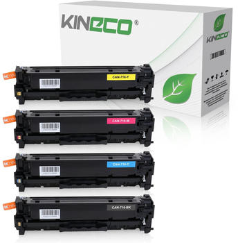 Kineco 4 Toner kompatibel zu Canon Cartridge 716 XL