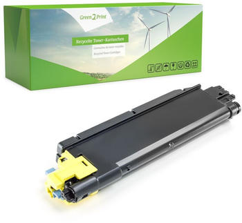 Green2Print Toner gelb 12000 Seiten ersetzt Kyocera TK-5160Y, 1T02NTANL0