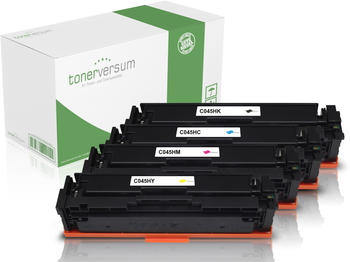 Tonerversum ersetzt Canon 045H 4er Pack