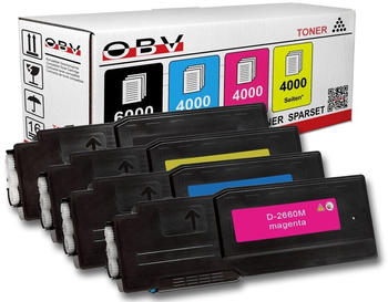 OBV ersetzt Dell 593-BBBU / 593-BBBT / 593-BBBS / 593-BBBR 4er Pack