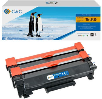 G&G Printing G&G ersetzt Brother TN-2410 Doppelpack