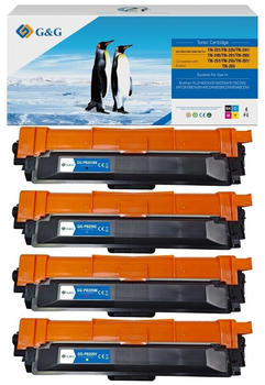 G&G Printing G&G ersetzt Brother TN-241/ TN-242/ TN-245/ TN-246 4er Pack
