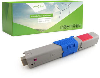 Green2Print Magenta 5000 Seiten ersetzt Oki 44469741 passend für Oki ES3451 ES5430 ES5461