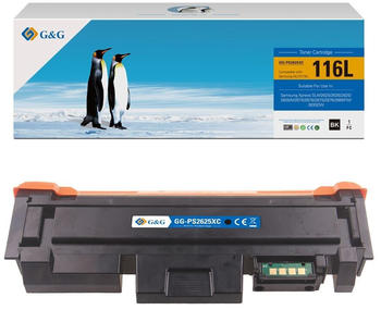 G&G Printing G&G MLT-D116L für Samsung MLT-D116L Schwarz (Hohe Kapazität)