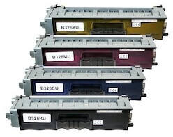 Inbusco 4x TONER Kompatibel für Brother TN325 MFC-9460 CDN / MFC-9465 CDN / MFC-9970 CDW W2 (Mehrfarbig) 4260617525693