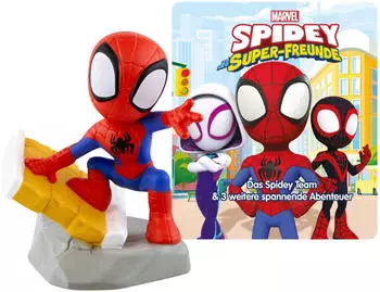 Tonies Spidey und seine Super-Freunde - Das Spidey Team & 3 weitere spannende Abenteuer