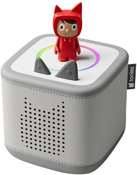 Tonies Toniebox 2 Starter-Set mondgrau mit Kreativ-Tonie