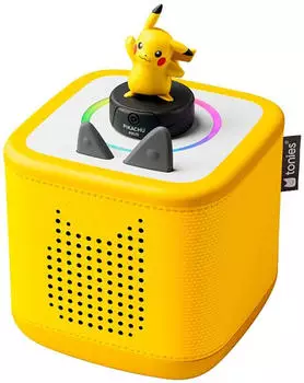 Tonies Toniebox 2 gelb mit Pikachu