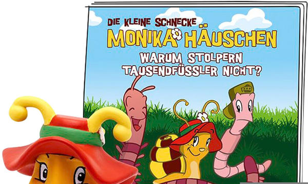 Tonies Die kleine Schnecke Monika Häuschen: Warum stolpern Tausendfüßler nicht?