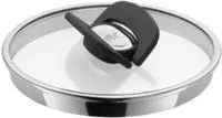 WMF Click&Serve Pfannen- Topfdeckel 16 cm, stapelbar, Glasdeckel mit