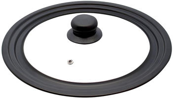 Elo 4003026 Universal-Küchendeckel, anpassbar, 24/26/28 cm, Glas, Karbonstahl