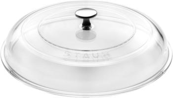 Staub Gew&ouml;lbter Glasdeckel 20 cm rund Glas Transparent