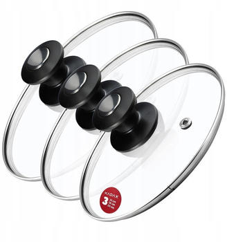Kadax Topfdeckel-Set Barletta 16+18+20cm