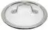 Ballarini Glasdeckel mit Edelstahlgriff 18 cm