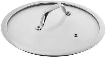 Kuhn Rikon Glasdeckel mit Edelstahlgriff (24 cm)