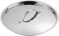 Vogue Pro Edelstahl Deckel 24cm, von Vogue