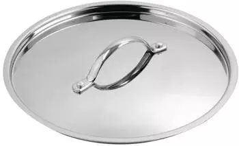 Vogue Tri Wall Edelstahldeckel 24cm (Y425)