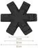 MIQIO Untersetzer Pfannenschoner 6er-Set 2x Ø 38/35/26 cm