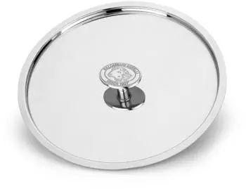Pentole Agnelli Linea 1907 Deckel mit Steg, Aluminium/Edelstahl, 28cm (ALUM12928)