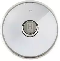 HENSSLERS Deckel mit sto&szlig;festem Edelstahlrand