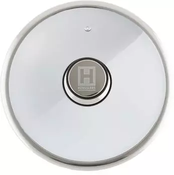 HENSSLERS Pfannendeckel Glas mit Edelstahlrand &Oslash;28cm (69323510-0)