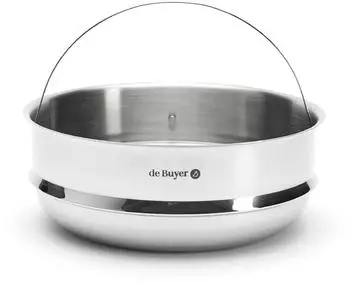 De Buyer Dampfeinsatz 24 cm Edelstahl