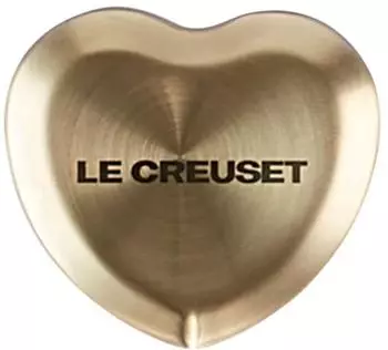 Le Creuset Deckelknopf Herz, 4,7 cm in gold
