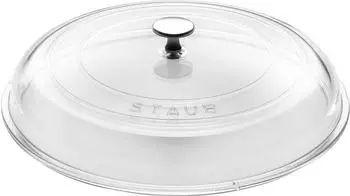 Staub gew&ouml;lbter Glasdeckel (30 cm)