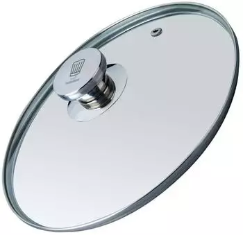 Fackelmann Chefkoch Premium Pfannenglasdeckel ø24cm, Edelstahl, spülmaschinenfest (23397)